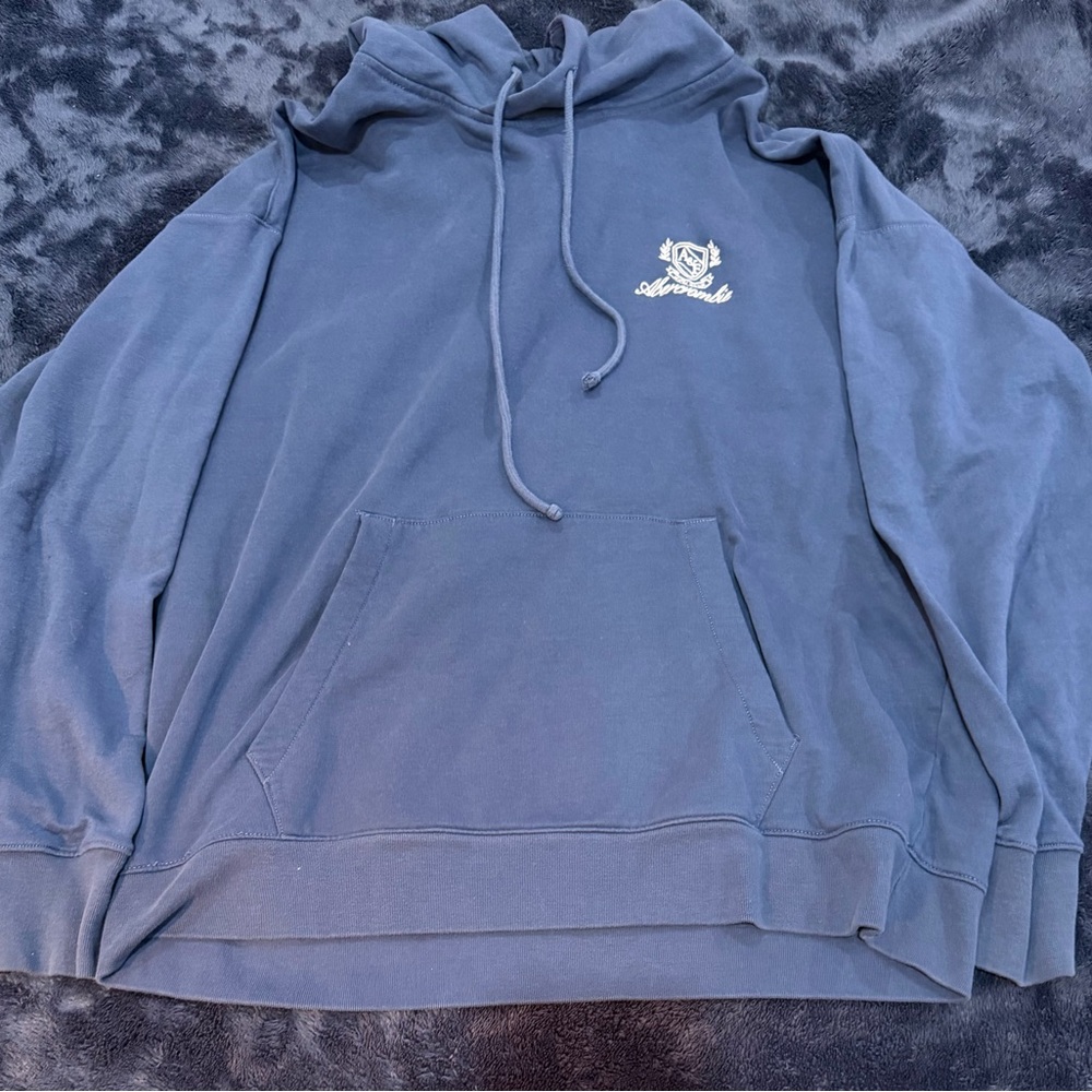Abercrombie & Fitch Slate Blue Hoodie